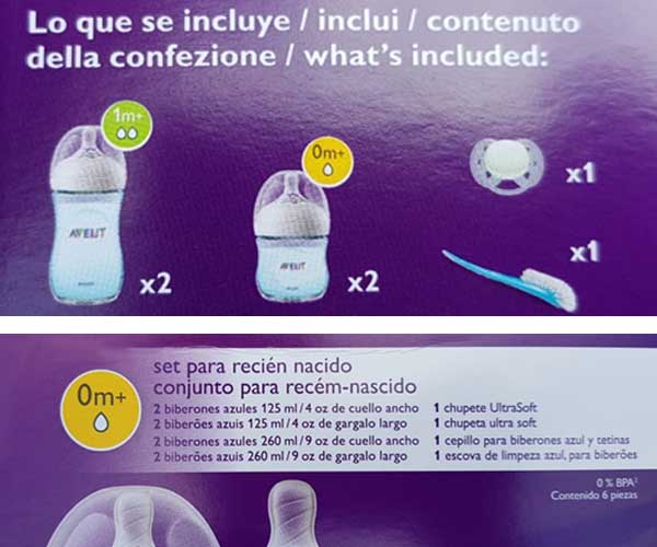 Philips Avent Set de regalo de biberones para recién nacidos: 4